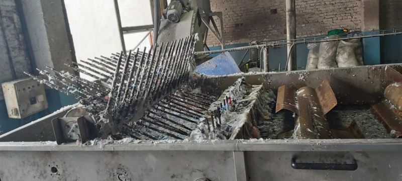 Zero Defect Waste Plastic PP Flakes Recycle Friction Rinsing Tank in Excellent Package
