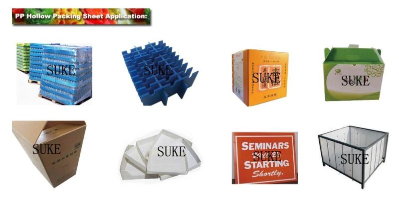 Plastic PP/PC Hollow Sheet/Profile Production Extrusion Line-Suke Machine