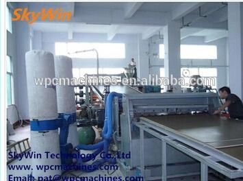 Wood Plastic One-Step Sheet Extrusion Line for Car Interiors