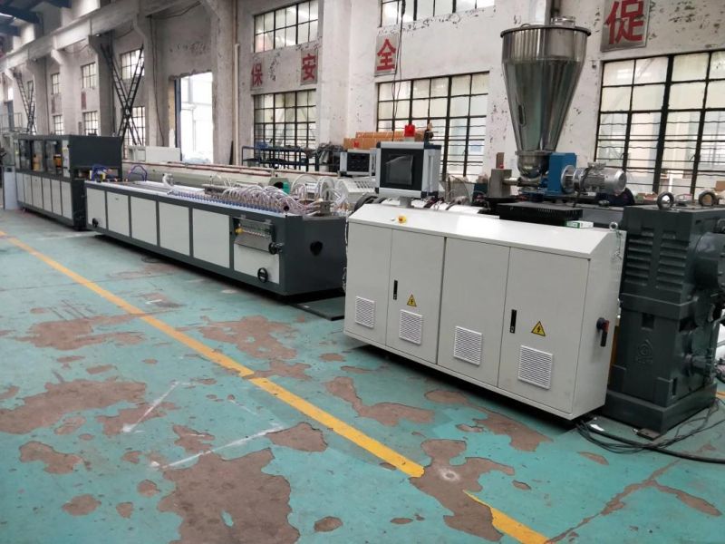 WPC Decking Wood Plastic Flooring Profile Production Line