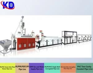 PVC Four Cavity Conduit Pipe Extrusion Production Line