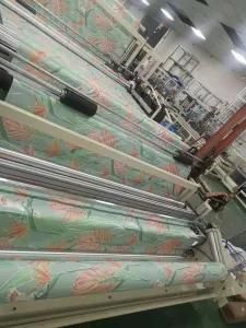 Printing Bath Curtain Machine Production Line PVC / PEVA / EVA