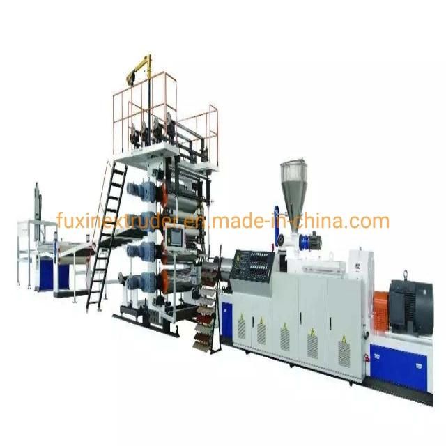 China Spc/PVC Composite Panel/Floor/Board/Sheet Plastic Extrusion Line with High Capacity
