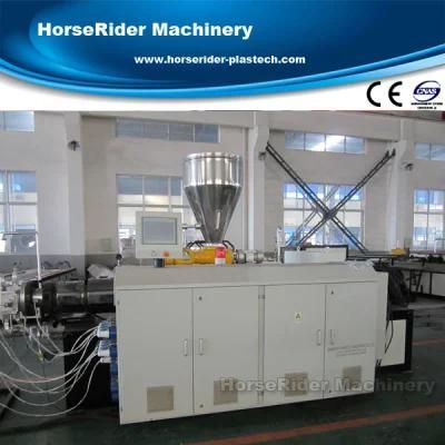 Low Power Consumption Twin-Screw PVC Pipe Extrusion Line