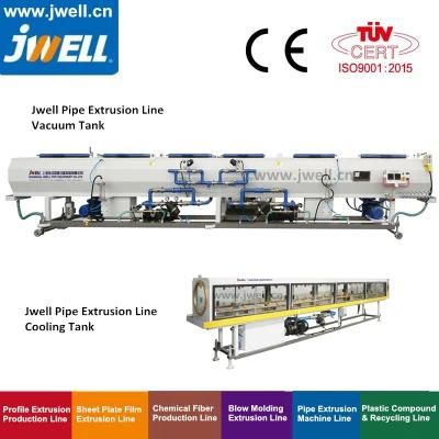 HDPE Plastic Gas Pressure Pipe Production Line/Plastic PE PP HDPE PPR Pipe Making Machine ...