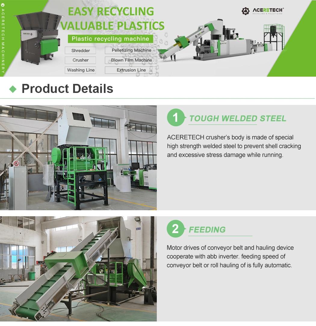 High Performance Waste Film Plastic Scrap Scrap Shredder