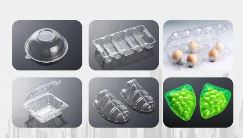 Catering Packing Box Plastic Lid Thermoforming Machine