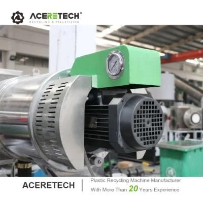 Single Screw Extruder Wast Waste Plastic Granulator