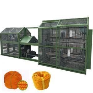 M44-4 Yirun Plastic Pet Rope Making Machine PP PE Monofilament Jute Rope Machine