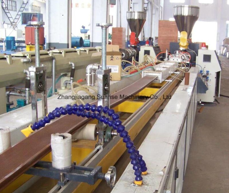 Wood Plastic Production Line PVC WPC Profile Extrusion Line