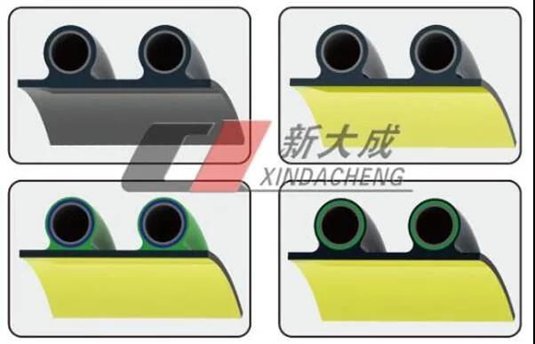 Large Pressurized Spiral Polyethylene Pipes Krah Pipes Production Line