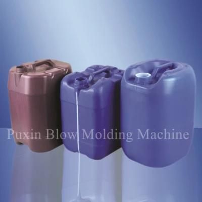 China Plastic HDPE Lubricant Oil Tank Extrusion Automatic Making Machine