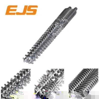 Bimetallic Twin Conical Screw Barrel for Plastic Floor Mat