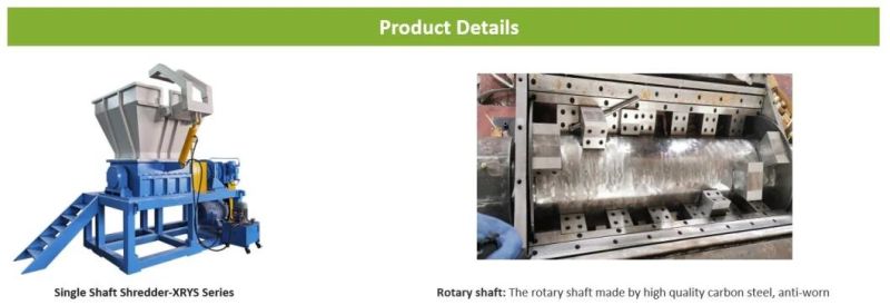Pre-Crusher Machine/Pre-Shredder Machine/Single Rotor Shredder/New Design Shredder/High Effective Shredder Machine