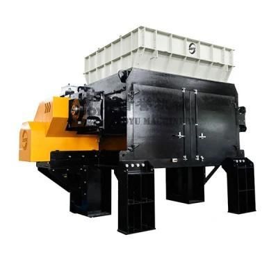 Plastic Lump Recycling Single Shaft Shredder
