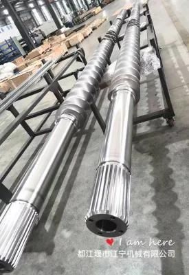 Tex160 Screw Shaft and Barrel for Jsw Pelletising Extruder