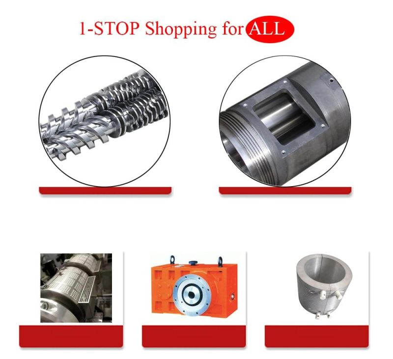 Kts170 350 Windsor Twin Screw Extruder Parallel Screw Barrel