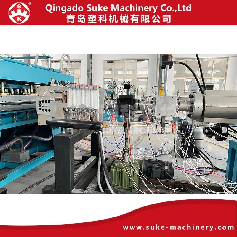 PP Hollow Corrugated Constructure Template Extrusion Production Making Machine