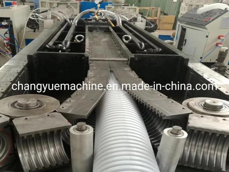 High Stability PVC Single Wall Corrugated Pipe Production Line