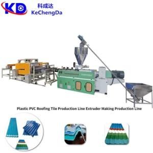 High Quality Plastic PVC Roofing Tile Extrusion Production Machine