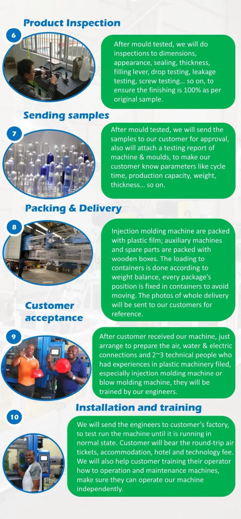 Horizontal Plastic Injection Molding/Moulding Machine
