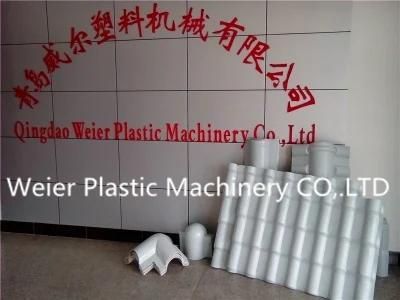 Twin Screw Extruder Machine Line to Make PVC Corrugated Sheet Machine