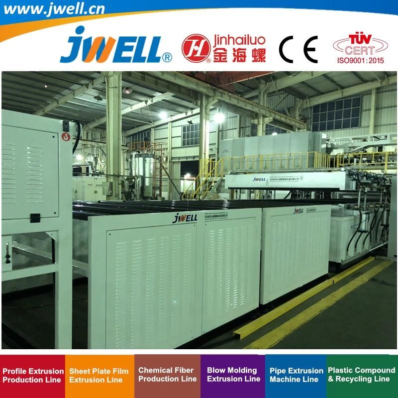 Jwell-PP Plastic Honeycomb Board Plate Recycling Agricultural Making Machine for Manufacturing Different Kinds of High Strength Packing Box and Automoblie