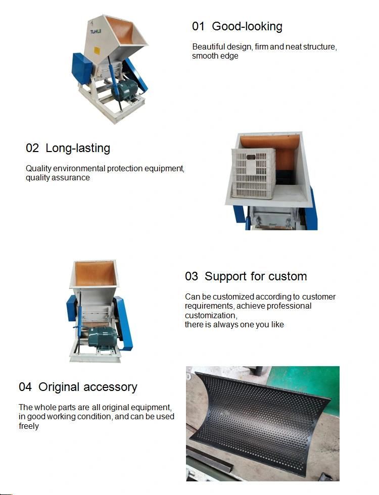 Crusher for Film Especial for Recycling Plastic Smaller Container