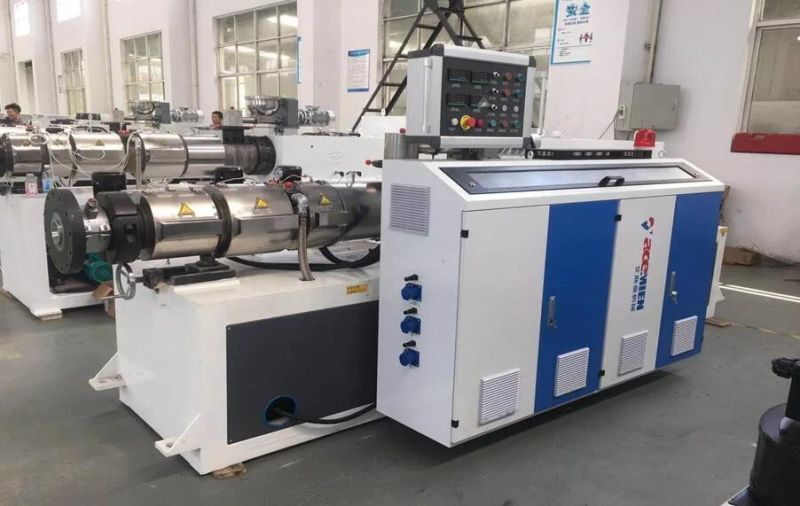 PE PP PVC Dual Pipe Production Extruder