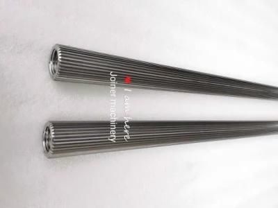 Spline Milling Shaft 87 Extruder Machine Parts 1.2343 Material Shaft