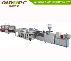 PVC Plastic Profile Extruder Machine/Production Line