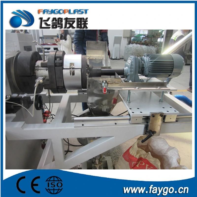 Full Automatic Plastic PVC Pipe Cutting Extrusion Machine Production Line