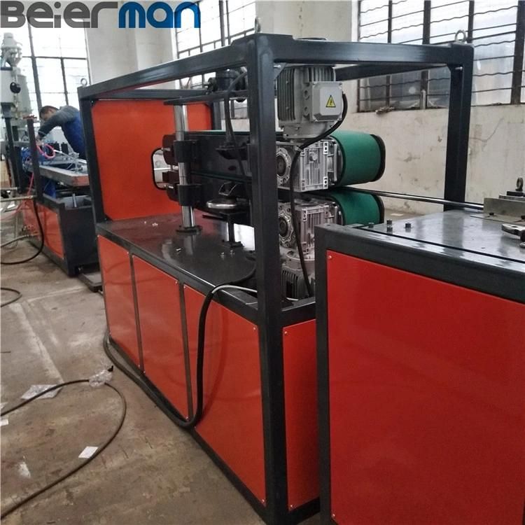 42mm Width PVC Price Tag Holder Self Adhesive Channel Label Holder Sj Series Single Screw Co-Extrusion Making Line PVC Profile Extruder