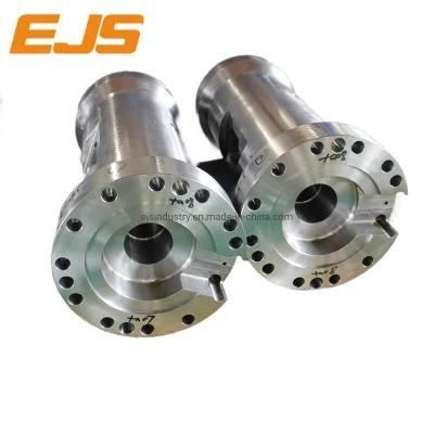 PP /PE /PPSU Plastic Extruders Screw Barrel with Alloy Treatment