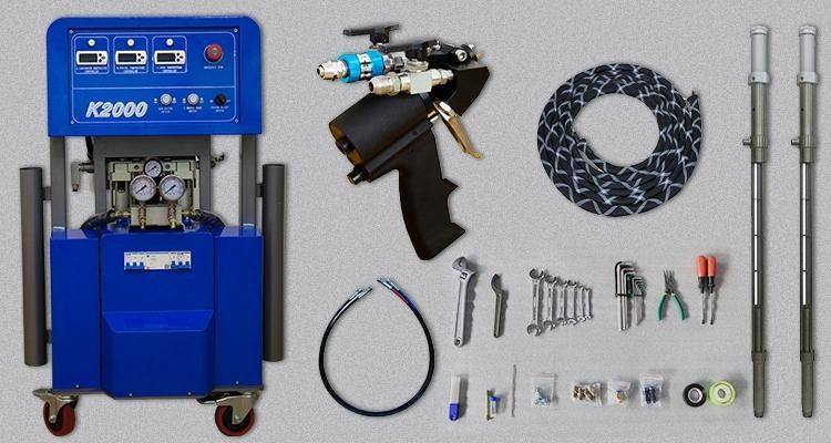 Reanin K2000 Pneumatic Polyurethane Spray and Injection Foam Machine Price