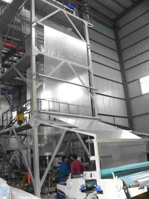 ABC Three Layers Co-Extrusion Biodegradable Polyethylene Agricultural Film Blowing Machine