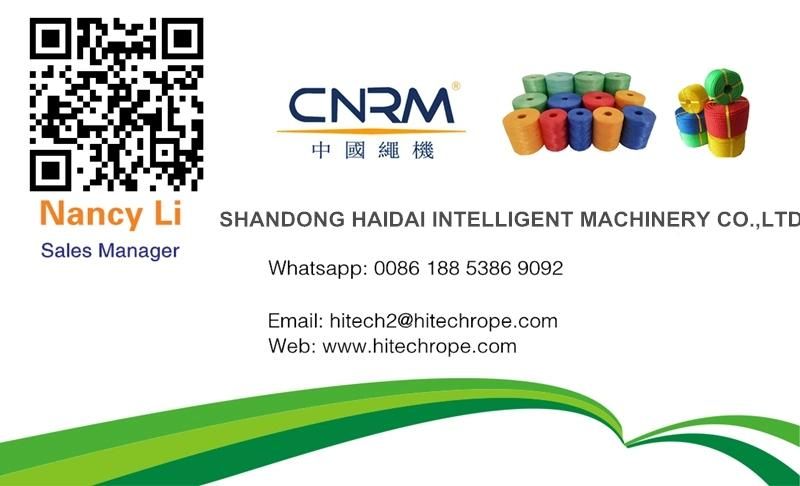 4 Strands Twist Agriculture PP Raffia Rope Machine 3 Strands Nylon Twisted Rope Machine