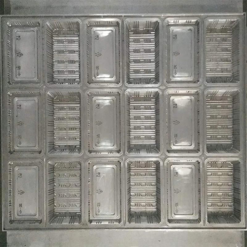 High Efficiency Servo Motor Driven Plastic Lunch Box Thermoforming Machine