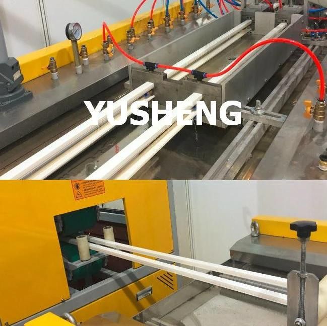 Plastic PVC Electrical Cable Protection Cover Profiles Production Line