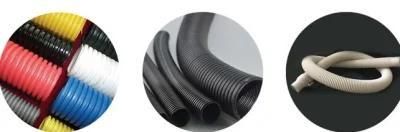 PVC/ PE Single Wall Corrugated Electric Wire Sheath Pipe Making Extruder Machine