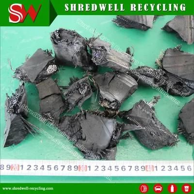 Twin Shaft Tire/E-Waste/Wood/Metal/Plastic Shredding Equipment for Recycling