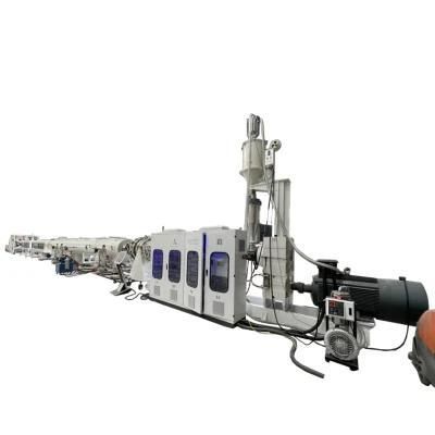 Water Supply Manufacturing Plastic PP PPR HDPE PE Pipe Extrusion Production Line Making ...