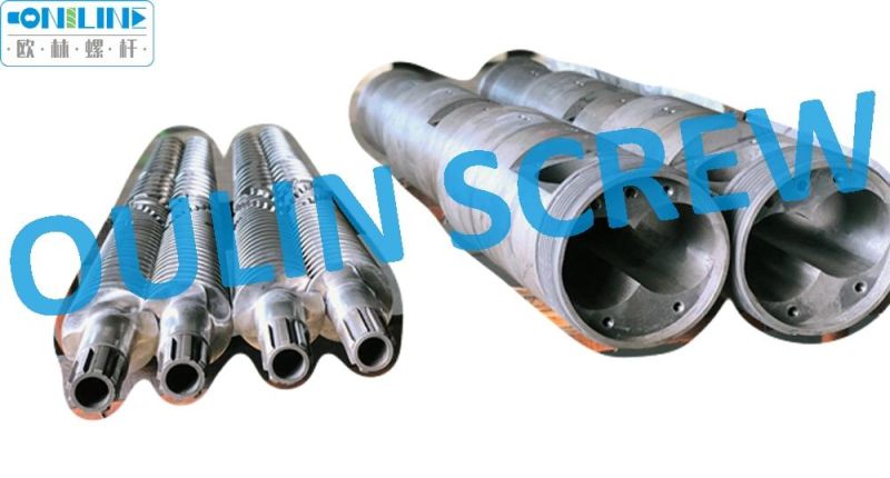 Conical Twin Screw and Barrel for PE WPC Sheet Profiles