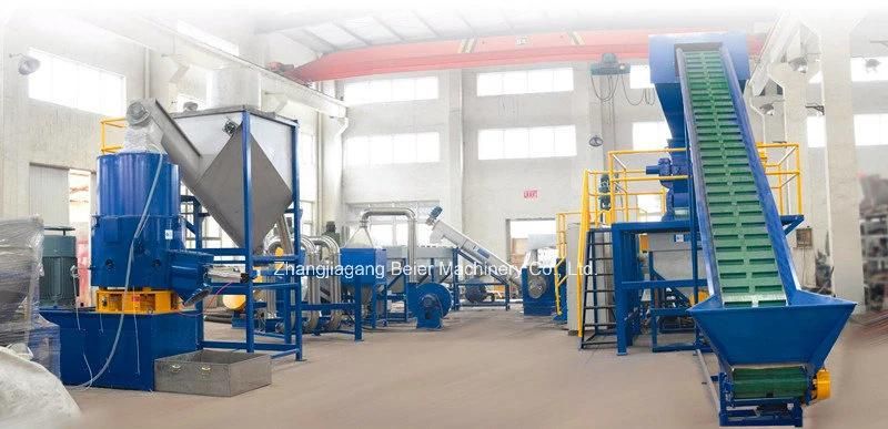 800kg PE Film Washing Line with ISO 9001: 2008