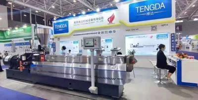 100-1000kg/H Plastic Filler Masterbatch Machine Twin Screw Extruders for Masterbatch