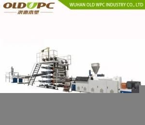 PVC/Spc Floor Making Machine Plastic Interlock Floor Production Line