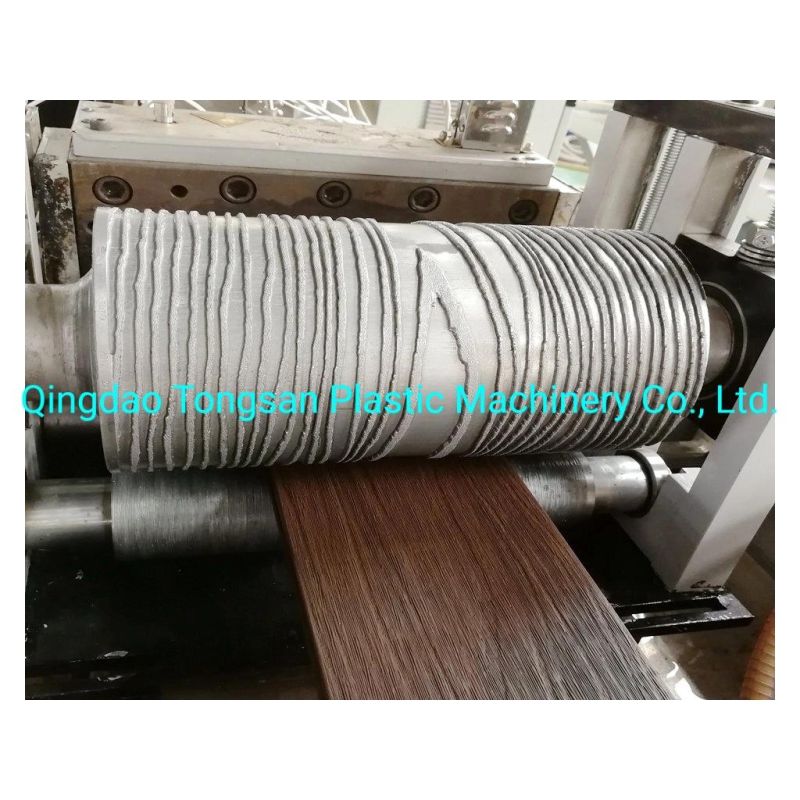Wood Plastic Composite Process Machine Outdoor WPC Decking Production Machine