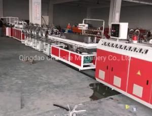 PVC Artificial Marble Skirting Profile Extruder Extrusion Extruding Machine
