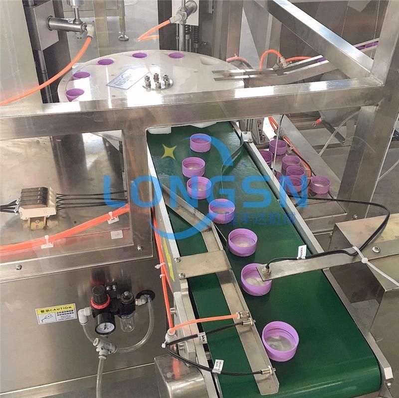 Automatic Cap Foil Insert Liner Wadding Machine Lid Lining Machine Gasket Inserting Machinery