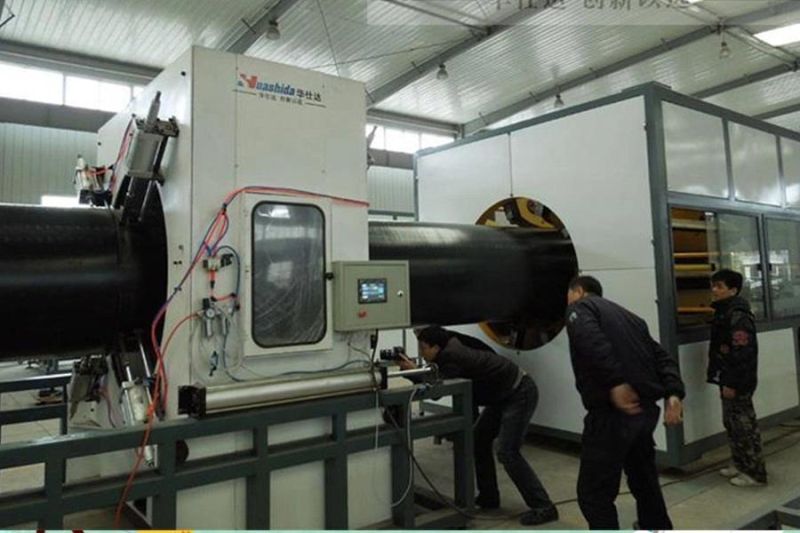 HDPE Solid Pressure Water Supply Plastic Pipe Making Extrusion Line